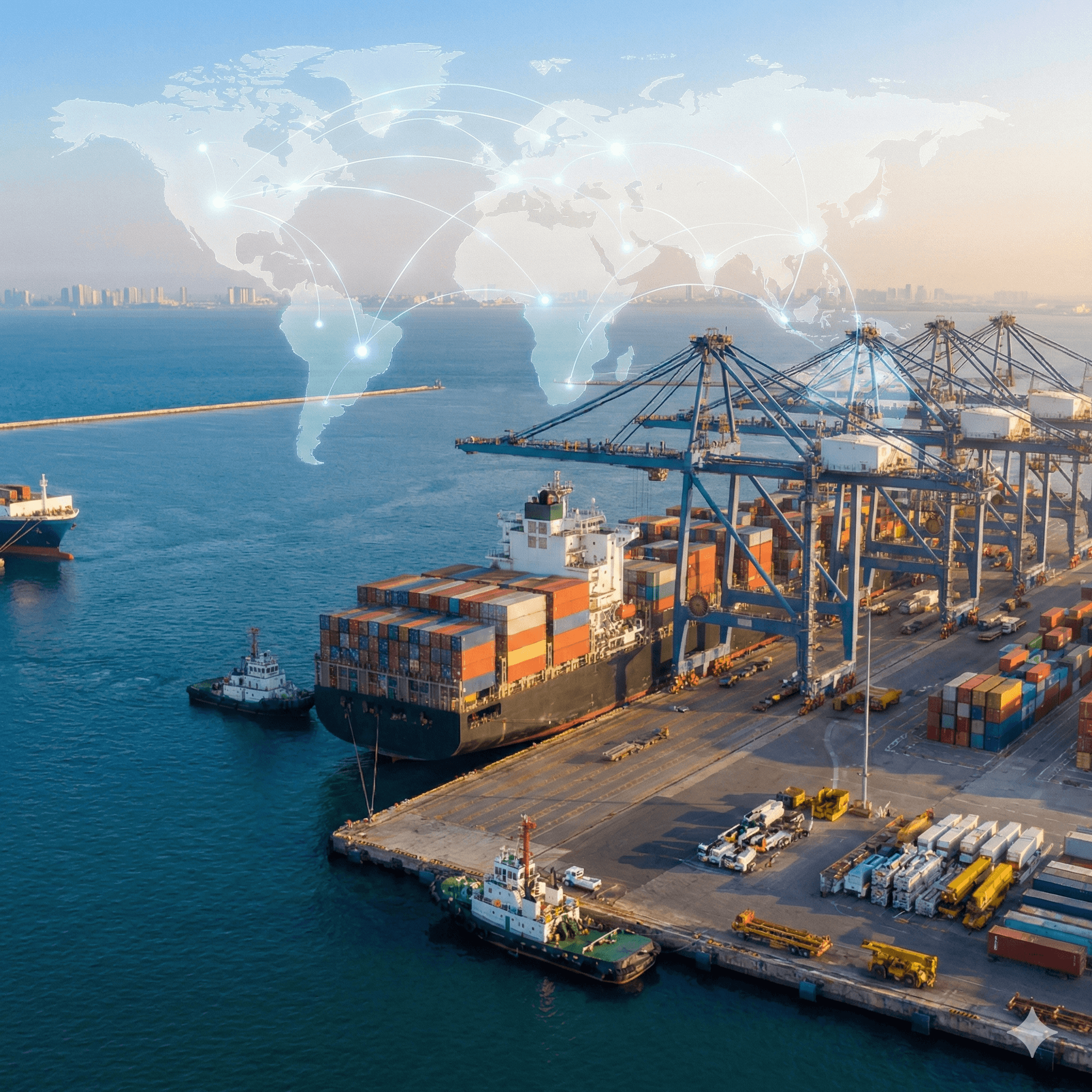 Puerto marítimo — BM Group operador logístico integral